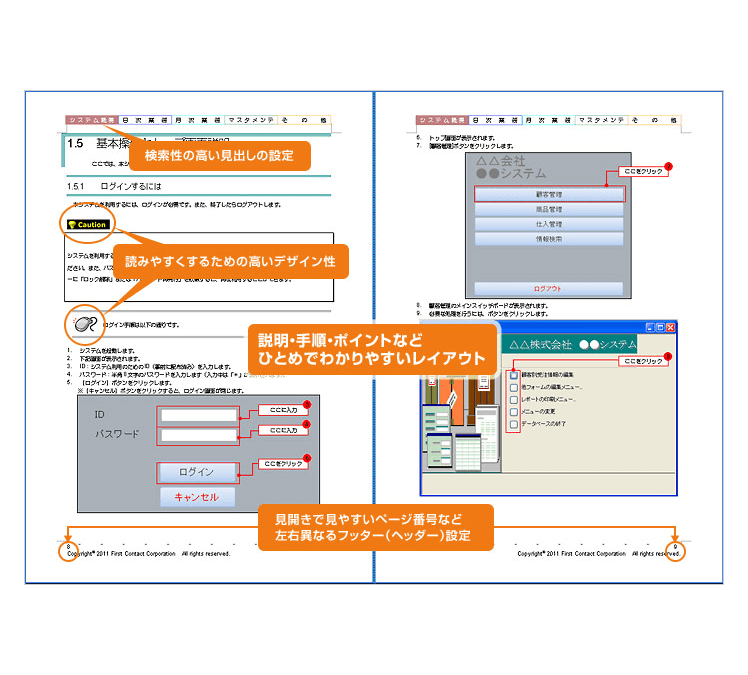 マニュアル作成 Ctcファーストコンタクト株式会社